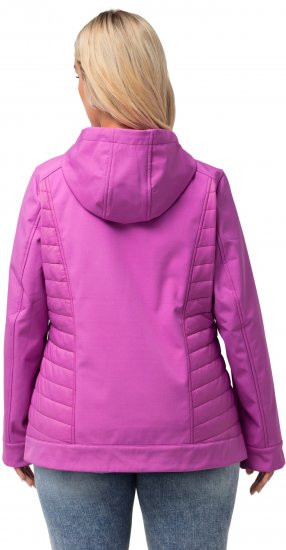 Ulla Popken Hyprar Quilt Mix Jacket Light Heather - Jakne - 