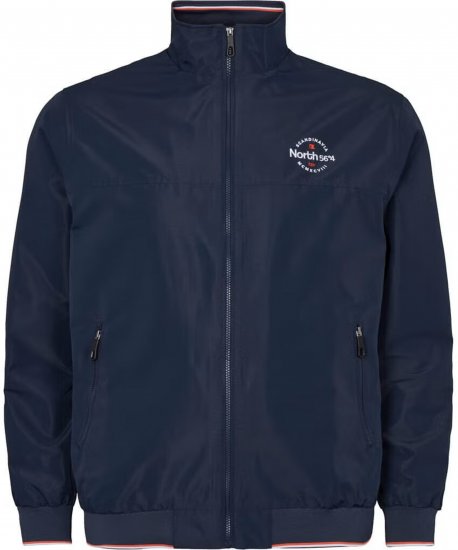North Latitude 21171 Sporty Water Resistant 5000mm Bomber Jacket Navy - Jakne - Muške Jakne Veliki Brojevi