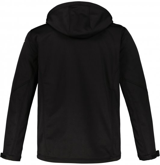 JP1880 Jacket Fleece Lined Softshell Black - Jakne - Muške Jakne Veliki Brojevi