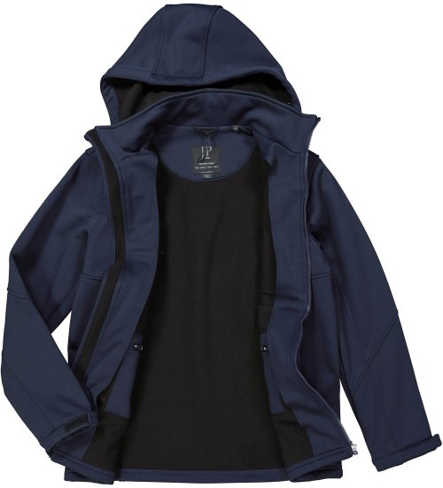 JP1880 Jacket Fleece Lined Softshell Navy - Jakne - Muške Jakne Veliki Brojevi