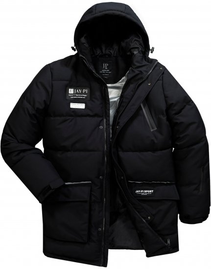 JAY-PI Parka Dual Function Wind and Water Repellent - Jakne - Muške Jakne Veliki Brojevi