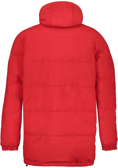 JAY-PI Warm Quilted Parka Dual Function Windproof and Water Repellent Red - Jakne - Muške Jakne Veliki Brojevi