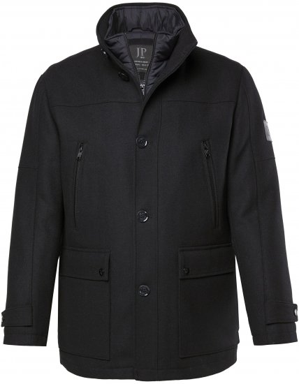 JP1880 Jacket Water-repellent Warm Black - Jakne - Muške Jakne Veliki Brojevi