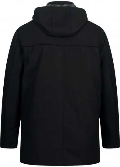 JP1880 Dufflecoat Water-repellent Black - Jakne - Muške Jakne Veliki Brojevi