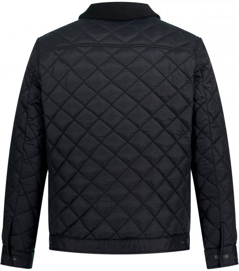 JP1880 Jacket Quilted Black - Jakne - Muške Jakne Veliki Brojevi