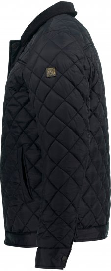 JP1880 Jacket Quilted Black - Jakne - Muške Jakne Veliki Brojevi