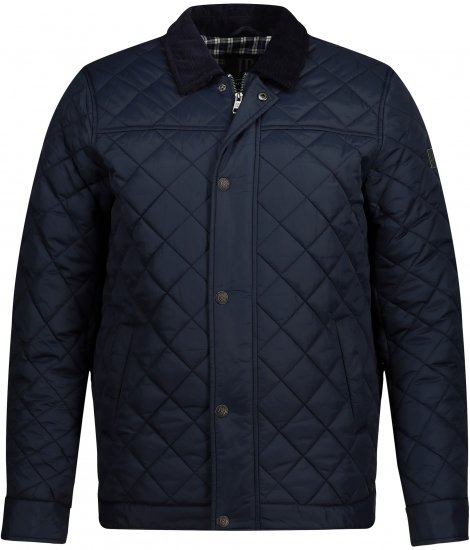 JP1880 Jacket Quilted Navy - Jakne - Muške Jakne Veliki Brojevi