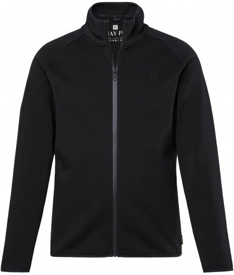 JAY-PI FLEXNAMIC® Golf Sweat Jacket with Zipper Black - Puloveri & dukserice - Muške Puloveri & dukserice veliki brojevi