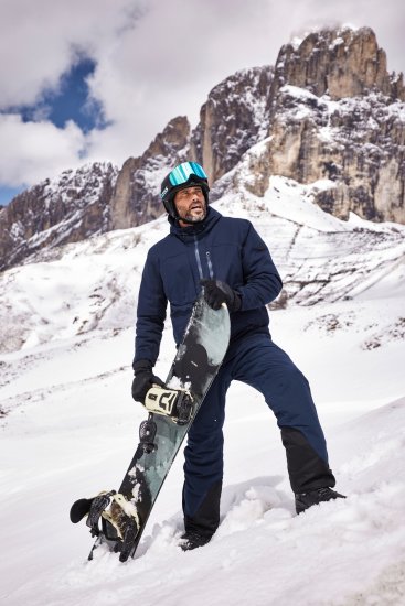Jay-Pi Ski Jacket Functional Waterproof Windproof Navy - Skijaška odjeća - 