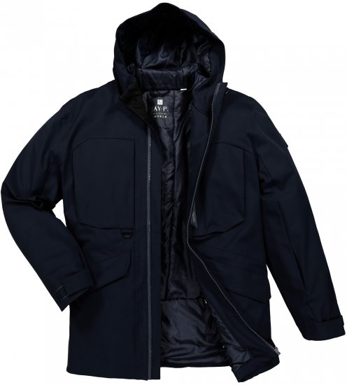 Jay-Pi Ski Jacket Functional Waterproof Windproof Navy - Skijaška odjeća - 