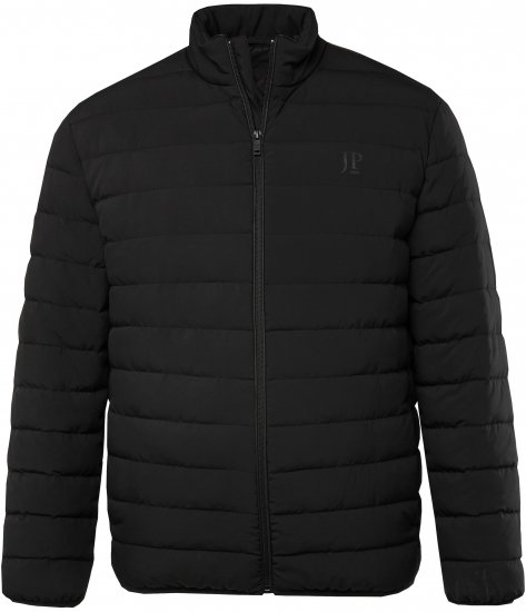 JP1880 Jacket Quilted Stand-up Collar Black - Jakne - Muške Jakne Veliki Brojevi