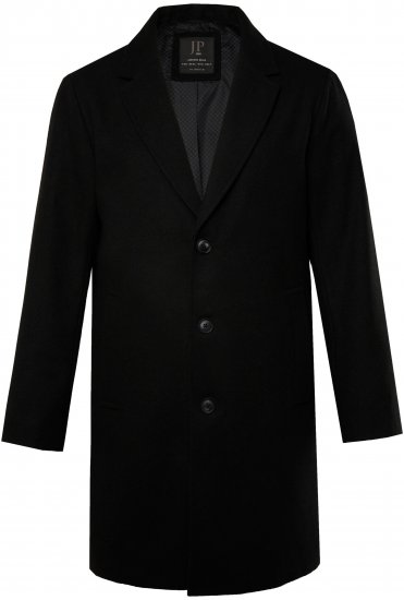 JP1880 Coat Classic Wool Blend Black - Jakne - Muške Jakne Veliki Brojevi