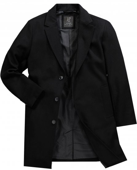 JP1880 Coat Classic Wool Blend Black - Jakne - Muške Jakne Veliki Brojevi
