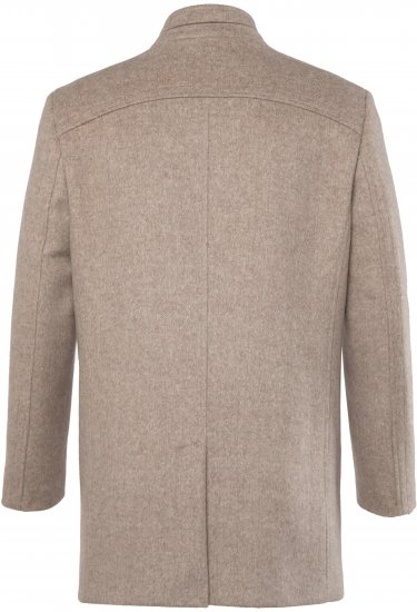 JP1880 Coat Wool Blend Beige Melange - Jakne - Muške Jakne Veliki Brojevi