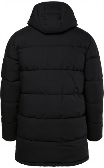 JP1880 Quilted Parka with Multiple Pockets Black - Jakne - Muške Jakne Veliki Brojevi