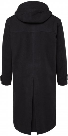 JP1880 Water-repellent Functional Coat with Wool Look Black - Jakne - Muške Jakne Veliki Brojevi