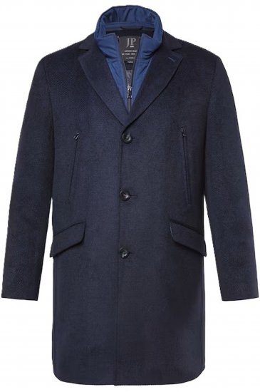 JP1880 Coat Flexnamic With Removable Insert Navy - Jakne - Muške Jakne Veliki Brojevi