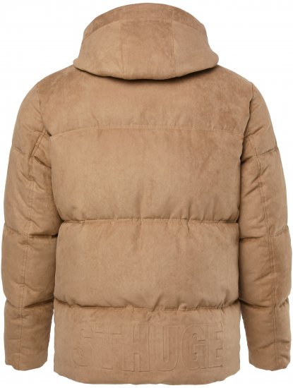STHUGE Jacket Puffer With Warm Quilting Beige - Jakne - Muške Jakne Veliki Brojevi