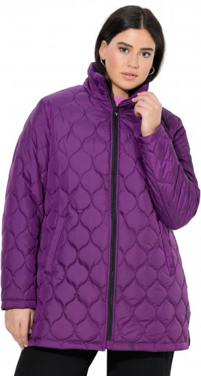 Ulla Popken HYPRAR Water-Repellent Quilted Jacket Plum - Jakne - 