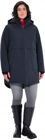 Ulla Popken HYPRAR Waterproof Windproof Breathable Jacket Black - Jakne - 