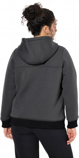 Ulla Popken Water-Repellant Softshell Jacket Black - Jakne - 