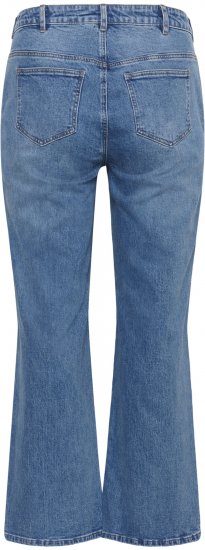 Kaffe Curve Leoana Široke duge traperice Vintage plava - Traperice & Hlače u Velikim Veličinama – Plus Size - 