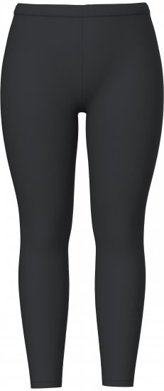 Ulla Popken Basic Stretch Knit Ankle Length Leggings Black - Traperice & Hlače u Velikim Veličinama – Plus Size - 
