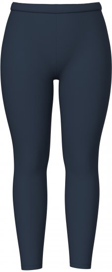 Ulla Popken Basic Stretch Knit Ankle Length Leggings Navy - Traperice & Hlače u Velikim Veličinama – Plus Size - 