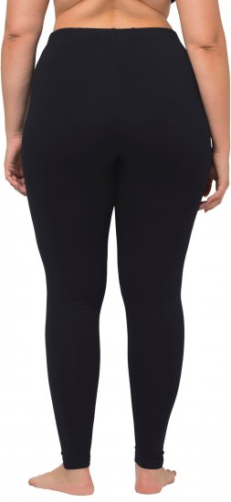 Ulla Popken Basic Stretch Knit Ankle Length Leggings Navy - Traperice & Hlače u Velikim Veličinama – Plus Size - 
