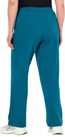 Ulla Popken Pull On Knit Straight Leg Pocket Pants Dark Petrol - ODJEĆA ZA ŽENE 40-66 - 