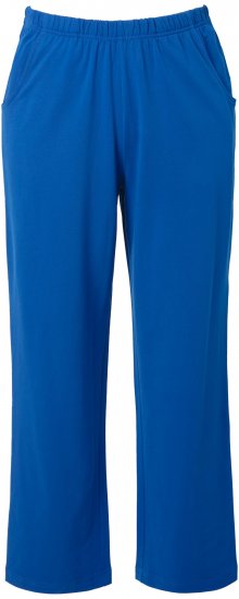 Ulla Popken Pull On Knit Straight Leg Pocket Pants Denim Blue - ODJEĆA ZA ŽENE 40-66 - 