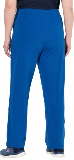 Ulla Popken Pull On Knit Straight Leg Pocket Pants Denim Blue - ODJEĆA ZA ŽENE 40-66 - 