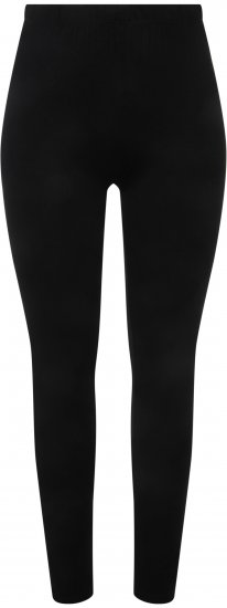Ulla Popken Viscose Spandex Leggings Black - Traperice & Hlače u Velikim Veličinama – Plus Size - 