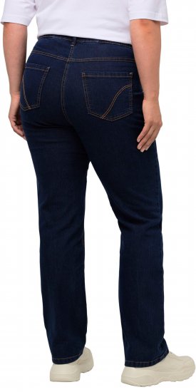 Ulla Popken Regular Fit Mandy Stretch Jeans Blue Denim - Traperice & Hlače u Velikim Veličinama – Plus Size - 
