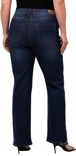 Ulla Popken Marie Fit Bootcut Stretch Jeans Blue Denim - Traperice & Hlače u Velikim Veličinama – Plus Size - 
