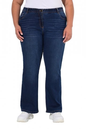Ulla Popken Marie Fit Bootcut Stretch Jeans Blue Denim - Ulla Popken - Ulla Popken Plus-Size Odjeća