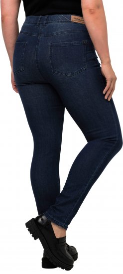 Ulla Popken Stretch Sarah Fit Skinny Jeans Blue Denim - Traperice & Hlače u Velikim Veličinama – Plus Size - 