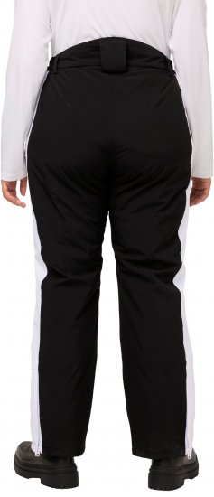 Ulla Popken Thermal Triple-Function Pants Black - Traperice & Hlače u Velikim Veličinama – Plus Size - 