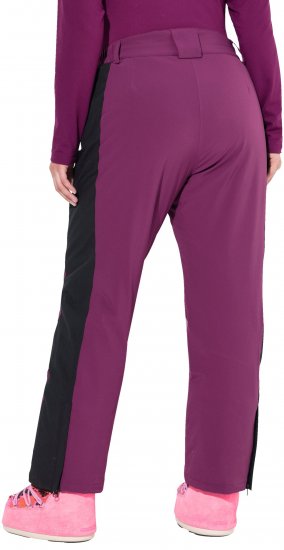 Ulla Popken Thermal Triple-Function Pants Pink Berry - Traperice & Hlače u Velikim Veličinama – Plus Size - 