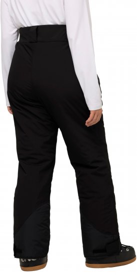 Ulla Popken HYPRAR Triple Function Ski Pants Black - Traperice & Hlače u Velikim Veličinama – Plus Size - 