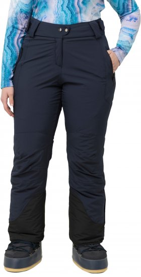 Ulla Popken HYPRAR Triple Function Ski Pants Navy - Traperice & Hlače u Velikim Veličinama – Plus Size - 