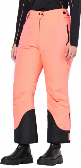 Ulla Popken HYPRAR Triple Function Ski Pants Neon Pink - Traperice & Hlače u Velikim Veličinama – Plus Size - 
