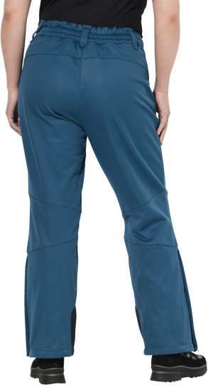 Ulla Popken Water Repellent Softshell Pants Dark Petrol - Traperice & Hlače u Velikim Veličinama – Plus Size - 