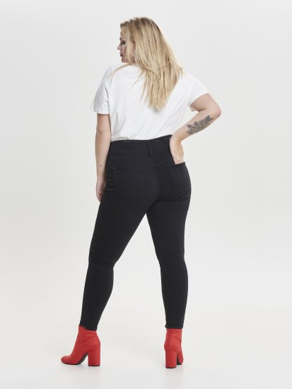 Only Carmakoma Anna Life Skinny Jeans Black - Traperice - 