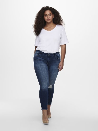 Only Carmakoma Willy Skinny Fit Jeans Blue - Traperice - 