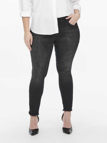 Only Carmakoma Willy Skinny Fit Jeans Black - Traperice - 
