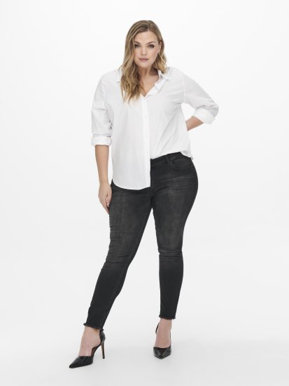 Only Carmakoma Willy Skinny Fit Jeans Black - Traperice - 