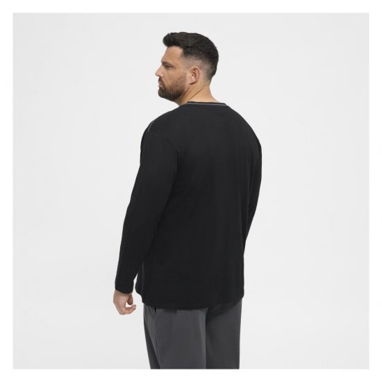 North Latitude Py Jersey O-Neck Long Sleeve Black - Majice dugih rukava - 