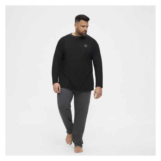 North Latitude Py Jersey O-Neck Long Sleeve Black - Majice dugih rukava - 