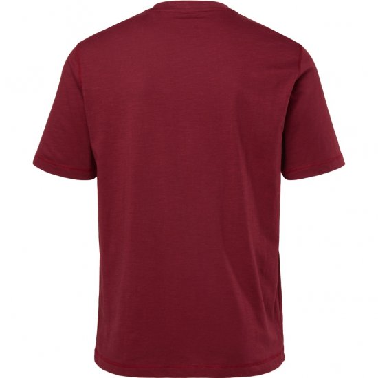 JP1880 T-Shirt Short Sleeve Soft Jersey Red - Majice Kratkih Rukava - Muške Majice Kratkih Rukava Veliki Brojevi 